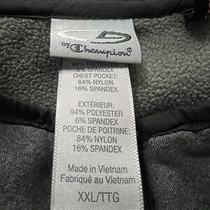 Champion Charcoal Fleece Jacket